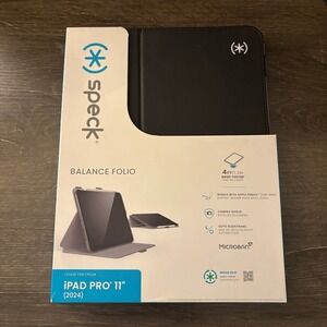 Speck Balance Polio IPad Case 2024 11 Inch Black NEW